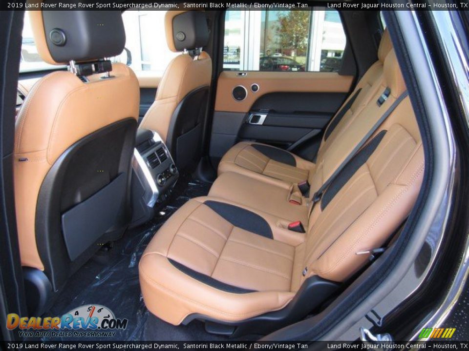 Rear Seat of 2019 Land Rover Range Rover Sport Supercharged Dynamic Photo #13