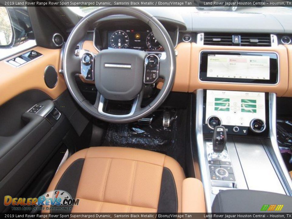 Dashboard of 2019 Land Rover Range Rover Sport Supercharged Dynamic Photo #14