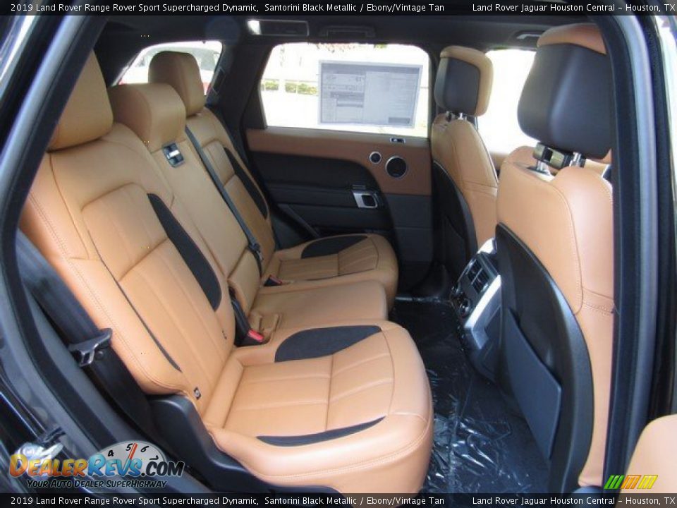 Rear Seat of 2019 Land Rover Range Rover Sport Supercharged Dynamic Photo #19