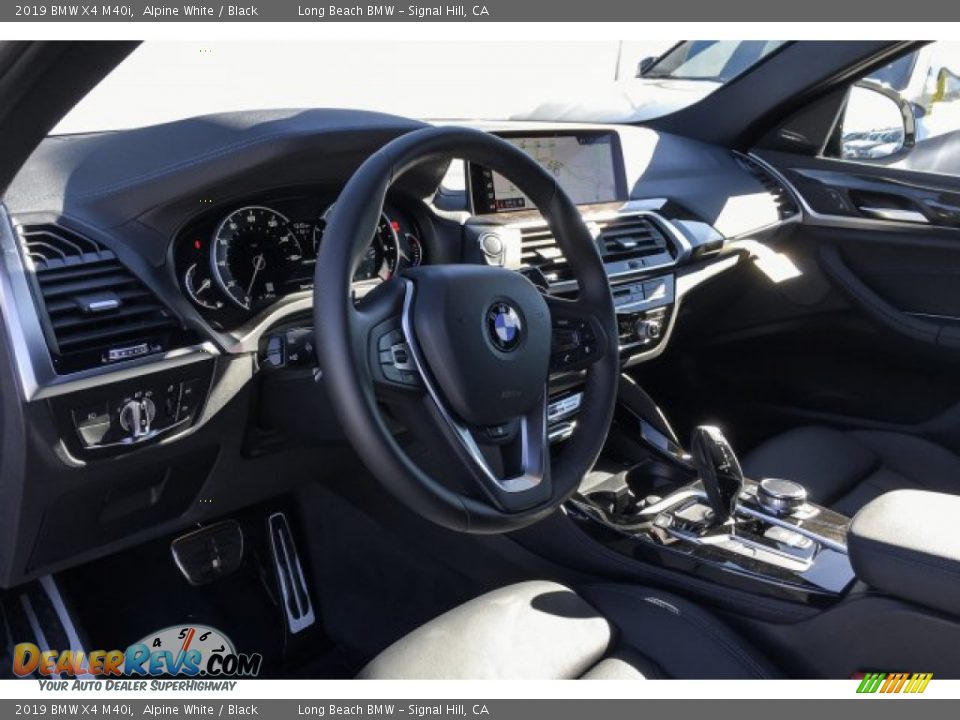2019 BMW X4 M40i Alpine White / Black Photo #4