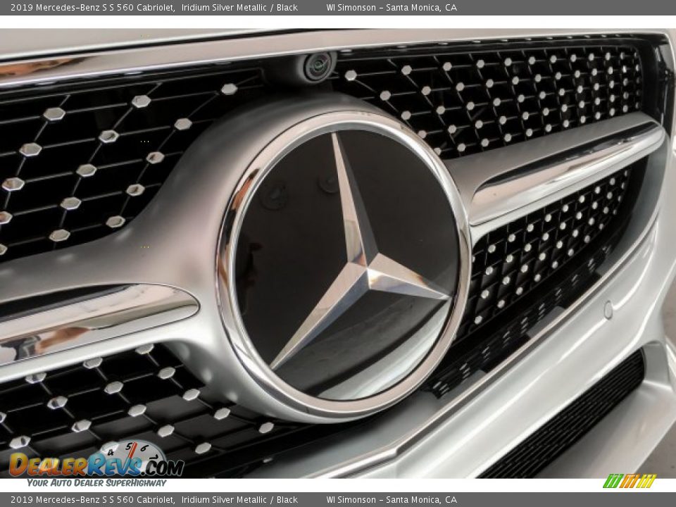 2019 Mercedes-Benz S S 560 Cabriolet Iridium Silver Metallic / Black Photo #33