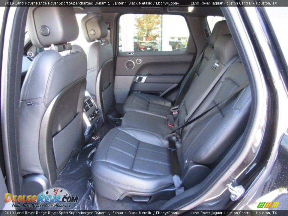 Rear Seat of 2019 Land Rover Range Rover Sport Supercharged Dynamic Photo #13