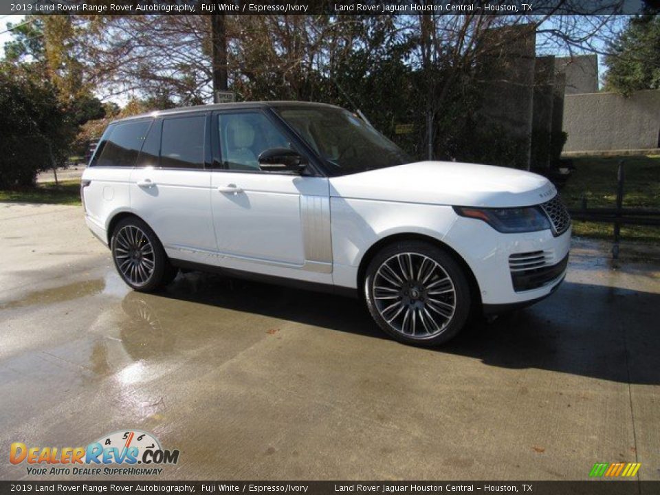 2019 Land Rover Range Rover Autobiography Fuji White / Espresso/Ivory Photo #1