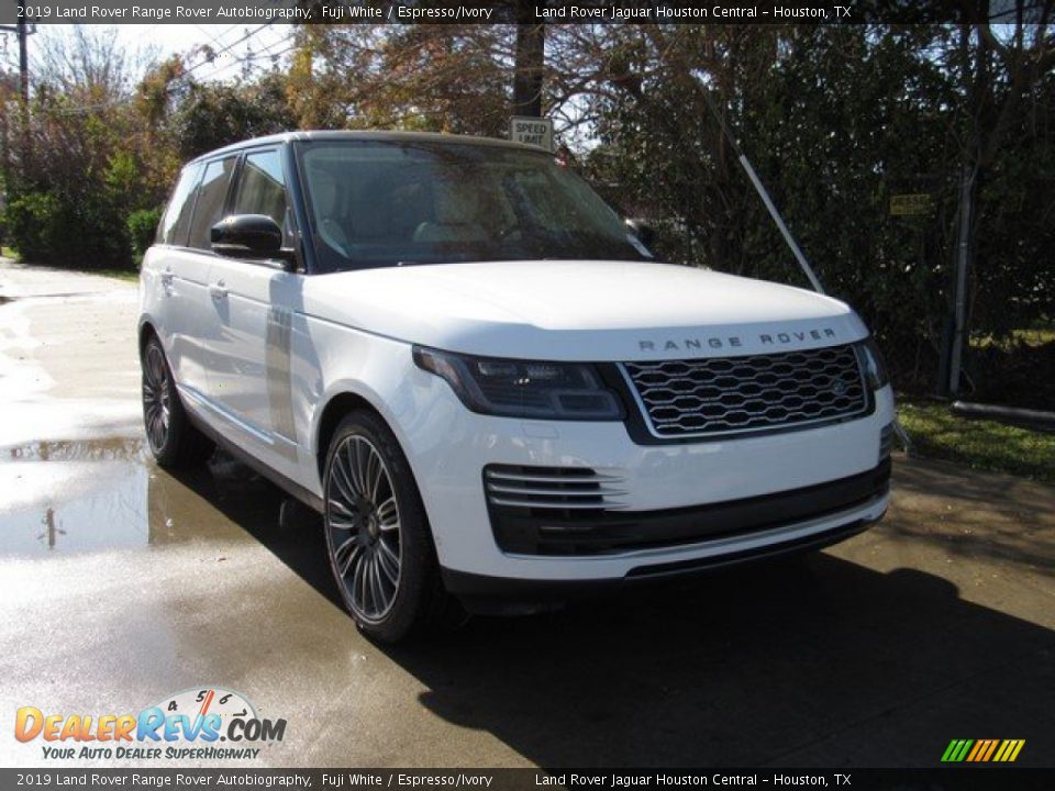 2019 Land Rover Range Rover Autobiography Fuji White / Espresso/Ivory Photo #2