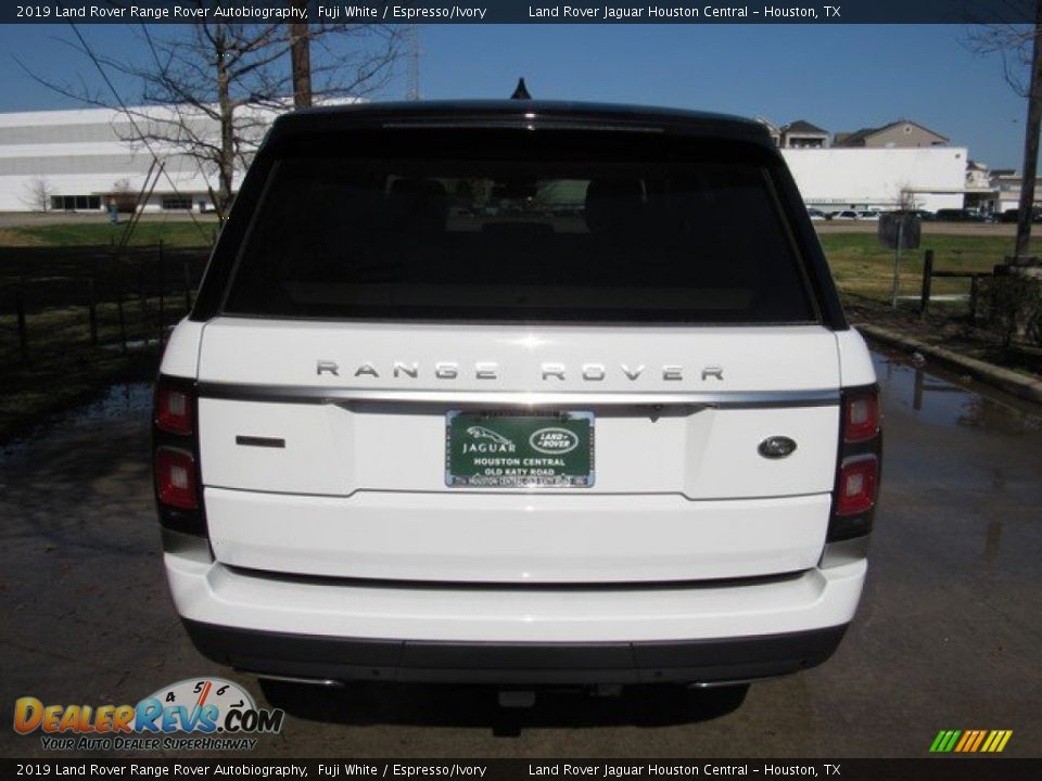 2019 Land Rover Range Rover Autobiography Fuji White / Espresso/Ivory Photo #8