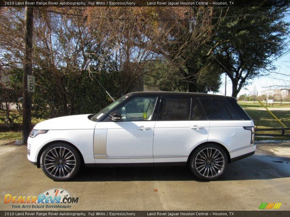 2019 Land Rover Range Rover Autobiography Fuji White / Espresso/Ivory Photo #11