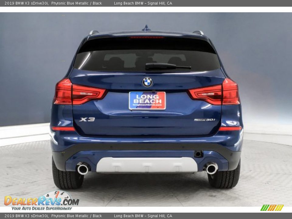 2019 BMW X3 sDrive30i Phytonic Blue Metallic / Black Photo #3