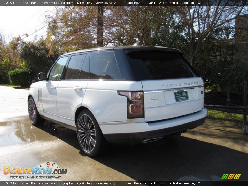2019 Land Rover Range Rover Autobiography Fuji White / Espresso/Ivory Photo #12