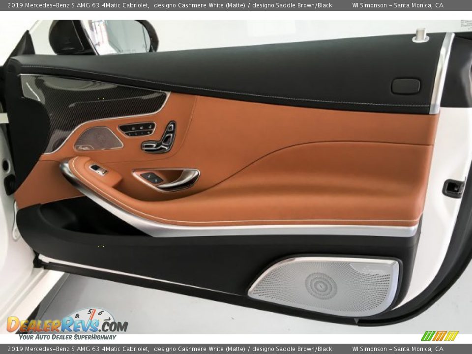 Door Panel of 2019 Mercedes-Benz S AMG 63 4Matic Cabriolet Photo #29