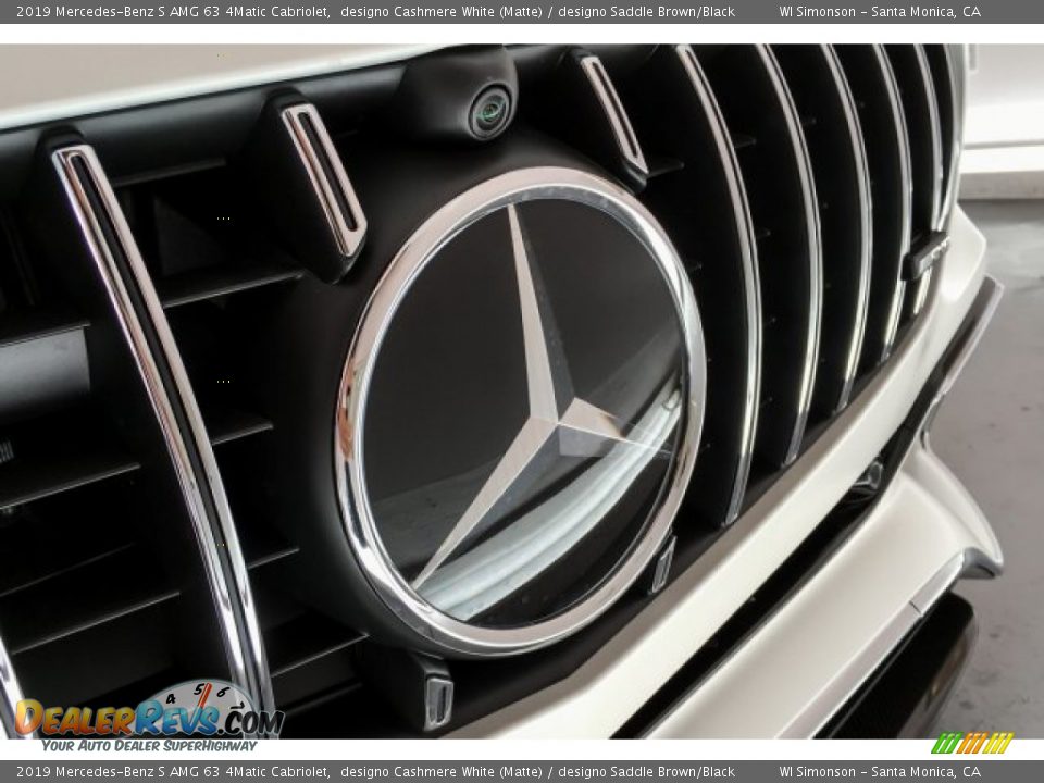 2019 Mercedes-Benz S AMG 63 4Matic Cabriolet designo Cashmere White (Matte) / designo Saddle Brown/Black Photo #33
