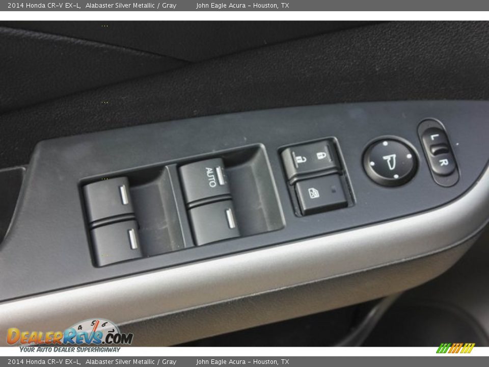 2014 Honda CR-V EX-L Alabaster Silver Metallic / Gray Photo #16