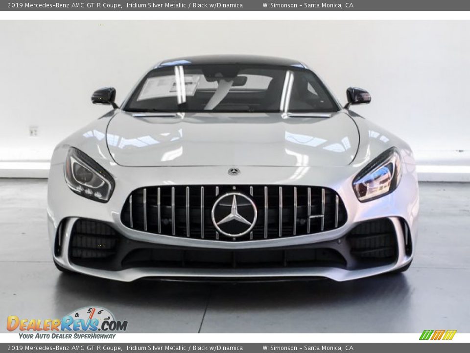 2019 Mercedes-Benz AMG GT R Coupe Iridium Silver Metallic / Black w/Dinamica Photo #2