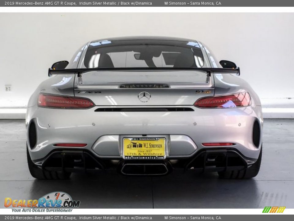 2019 Mercedes-Benz AMG GT R Coupe Iridium Silver Metallic / Black w/Dinamica Photo #3