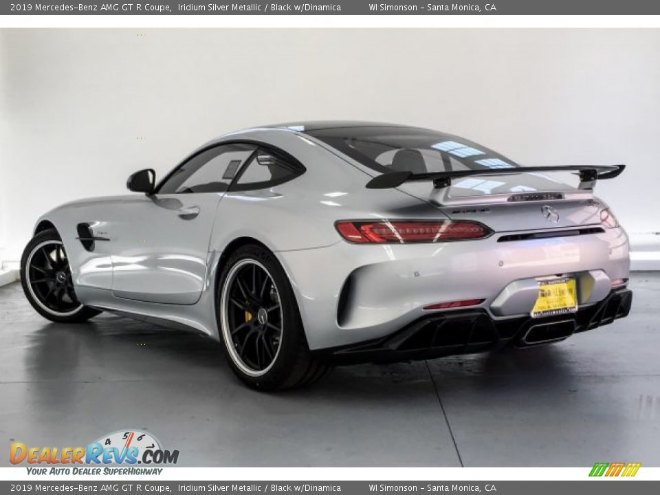 2019 Mercedes-Benz AMG GT R Coupe Iridium Silver Metallic / Black w/Dinamica Photo #10
