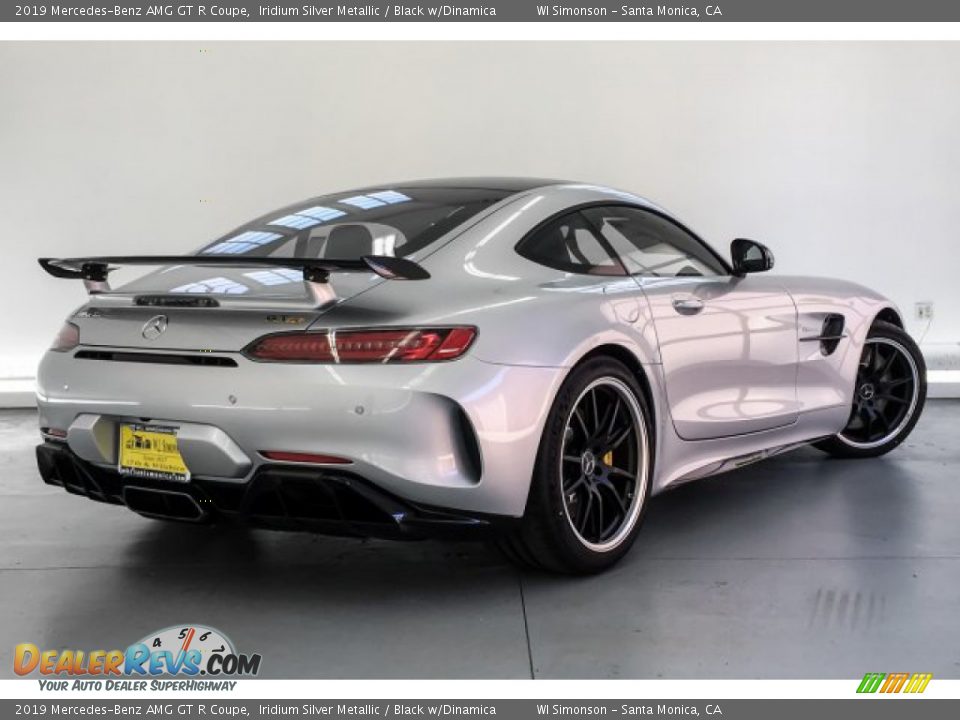 2019 Mercedes-Benz AMG GT R Coupe Iridium Silver Metallic / Black w/Dinamica Photo #16