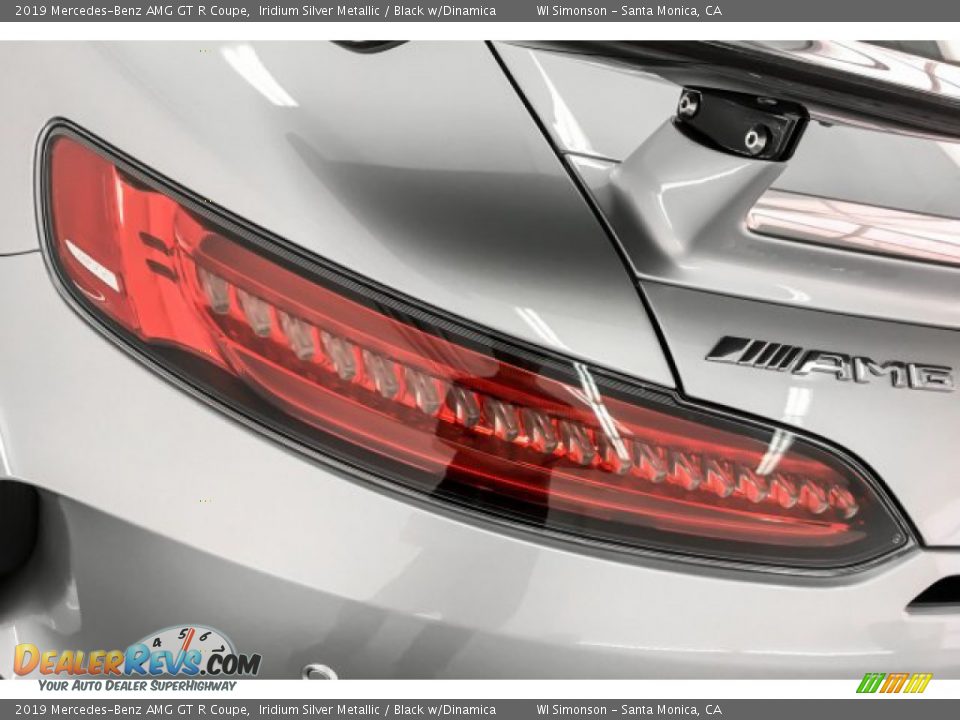 2019 Mercedes-Benz AMG GT R Coupe Iridium Silver Metallic / Black w/Dinamica Photo #25