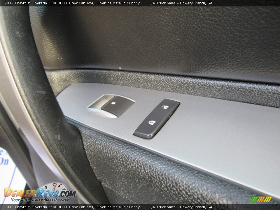 2012 Chevrolet Silverado 2500HD LT Crew Cab 4x4 Silver Ice Metallic / Ebony Photo #10