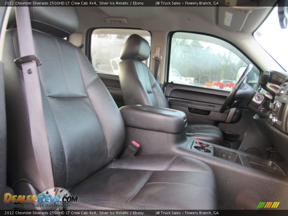 2012 Chevrolet Silverado 2500HD LT Crew Cab 4x4 Silver Ice Metallic / Ebony Photo #11