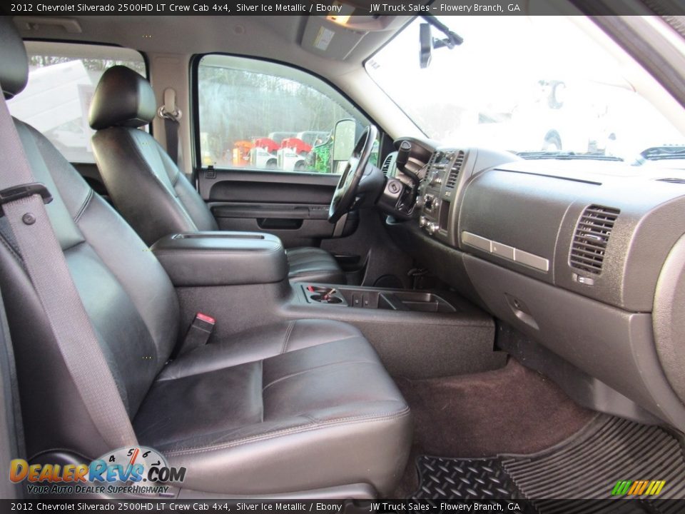 2012 Chevrolet Silverado 2500HD LT Crew Cab 4x4 Silver Ice Metallic / Ebony Photo #12
