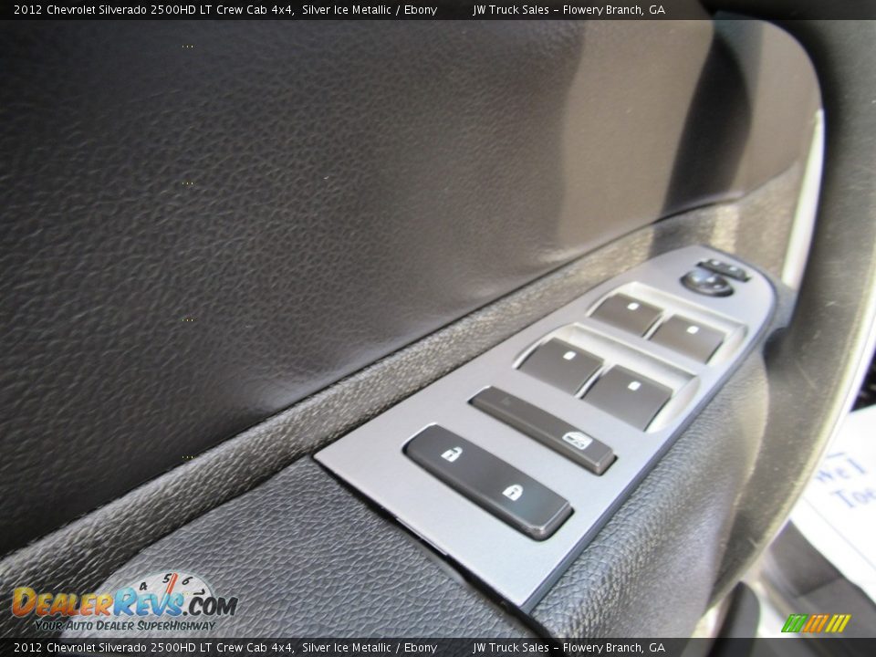 2012 Chevrolet Silverado 2500HD LT Crew Cab 4x4 Silver Ice Metallic / Ebony Photo #22