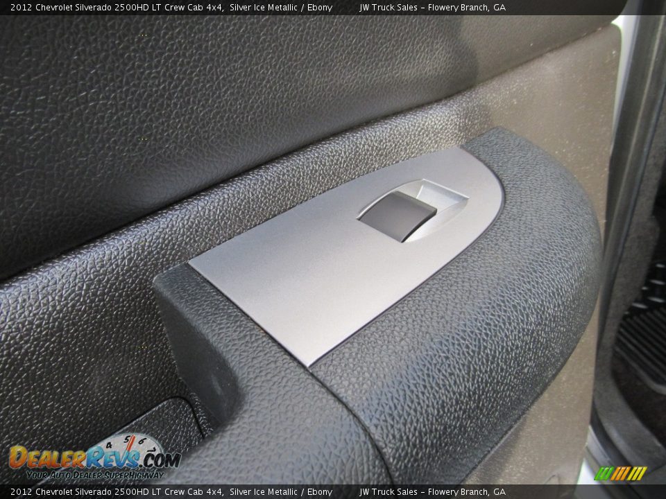 2012 Chevrolet Silverado 2500HD LT Crew Cab 4x4 Silver Ice Metallic / Ebony Photo #24