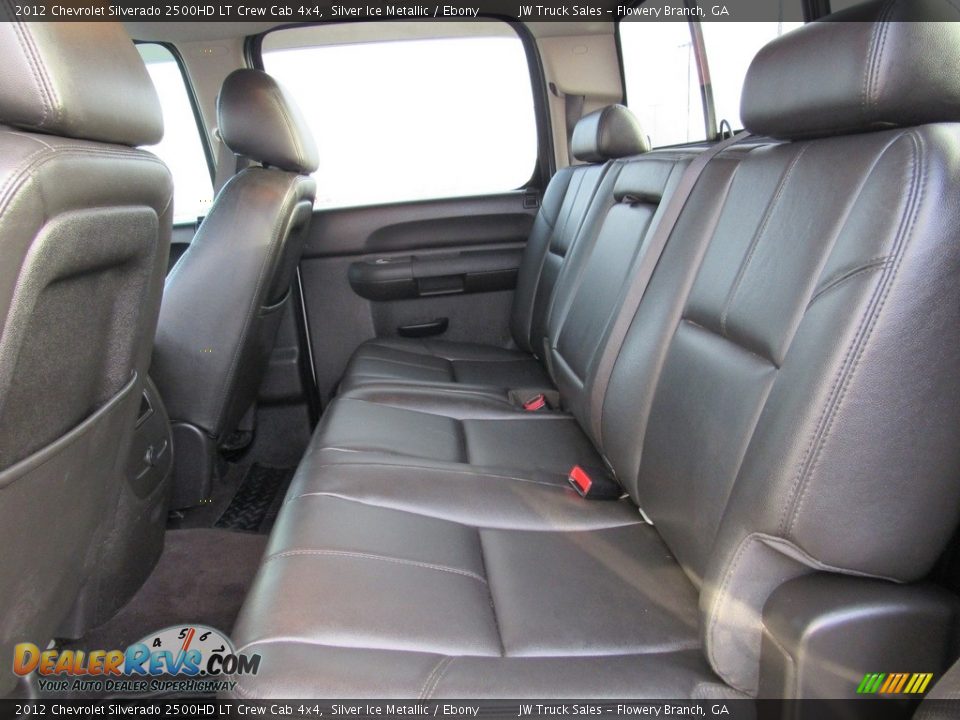2012 Chevrolet Silverado 2500HD LT Crew Cab 4x4 Silver Ice Metallic / Ebony Photo #25