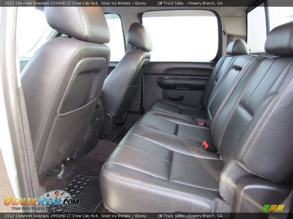 2012 Chevrolet Silverado 2500HD LT Crew Cab 4x4 Silver Ice Metallic / Ebony Photo #26