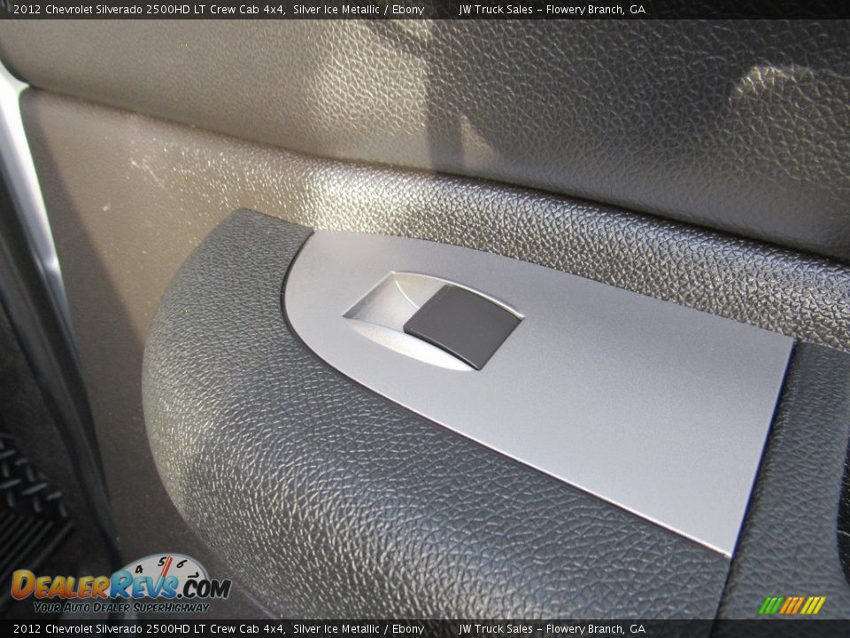2012 Chevrolet Silverado 2500HD LT Crew Cab 4x4 Silver Ice Metallic / Ebony Photo #28