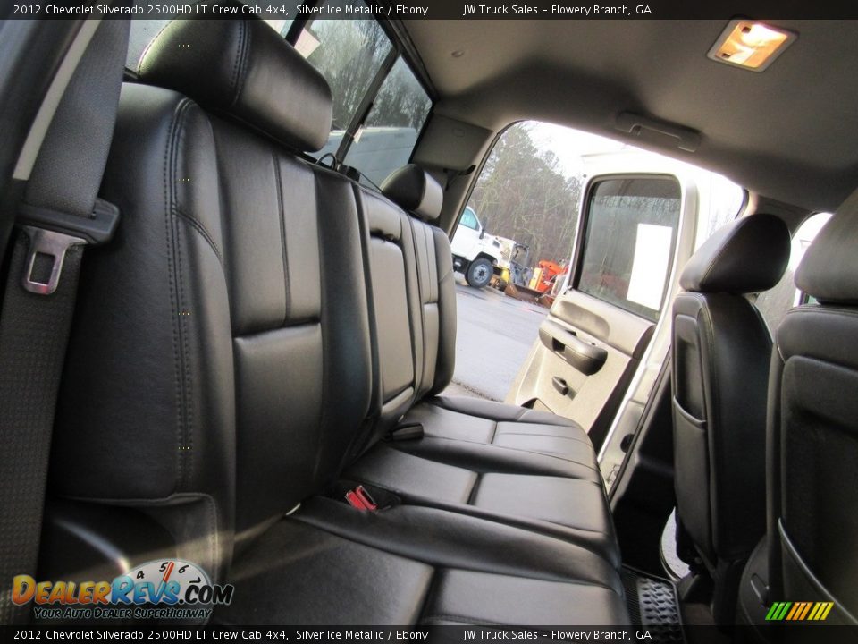 2012 Chevrolet Silverado 2500HD LT Crew Cab 4x4 Silver Ice Metallic / Ebony Photo #29