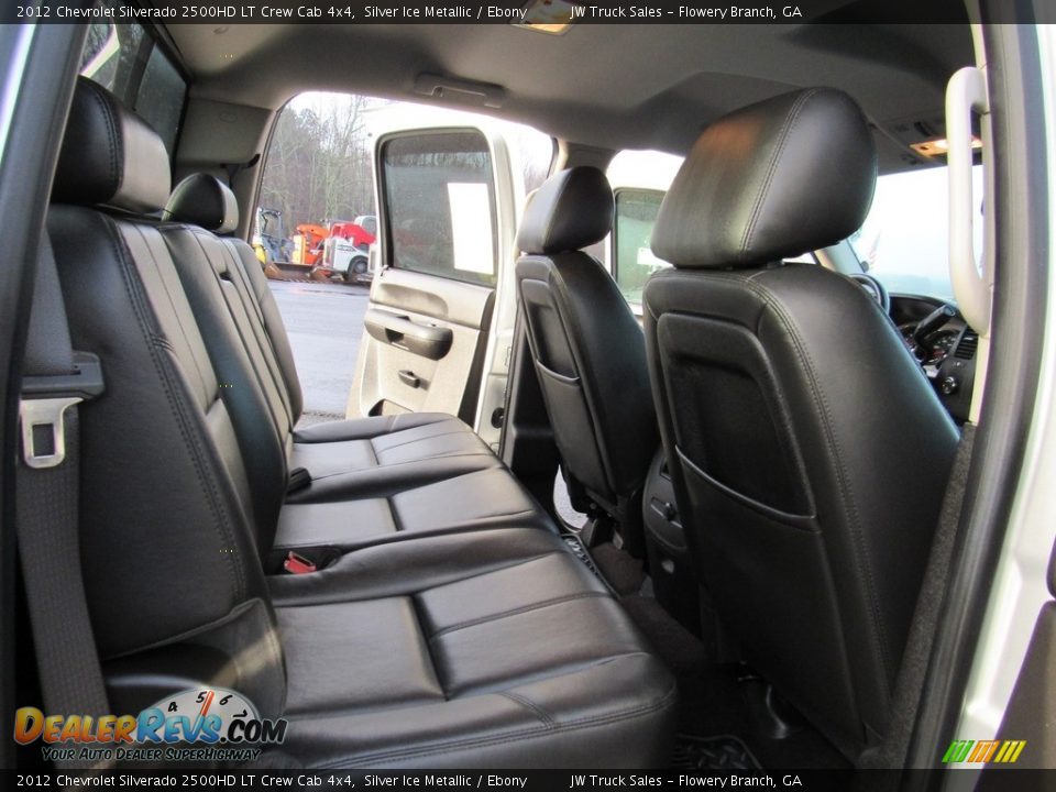 2012 Chevrolet Silverado 2500HD LT Crew Cab 4x4 Silver Ice Metallic / Ebony Photo #30