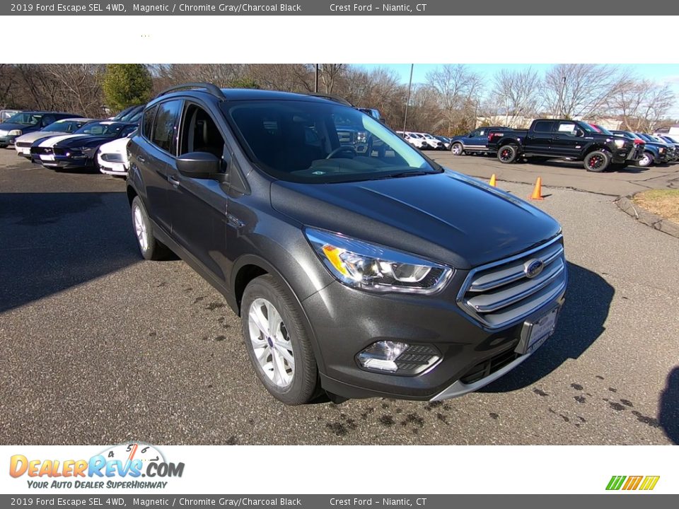 2019 Ford Escape SEL 4WD Magnetic / Chromite Gray/Charcoal Black Photo #1