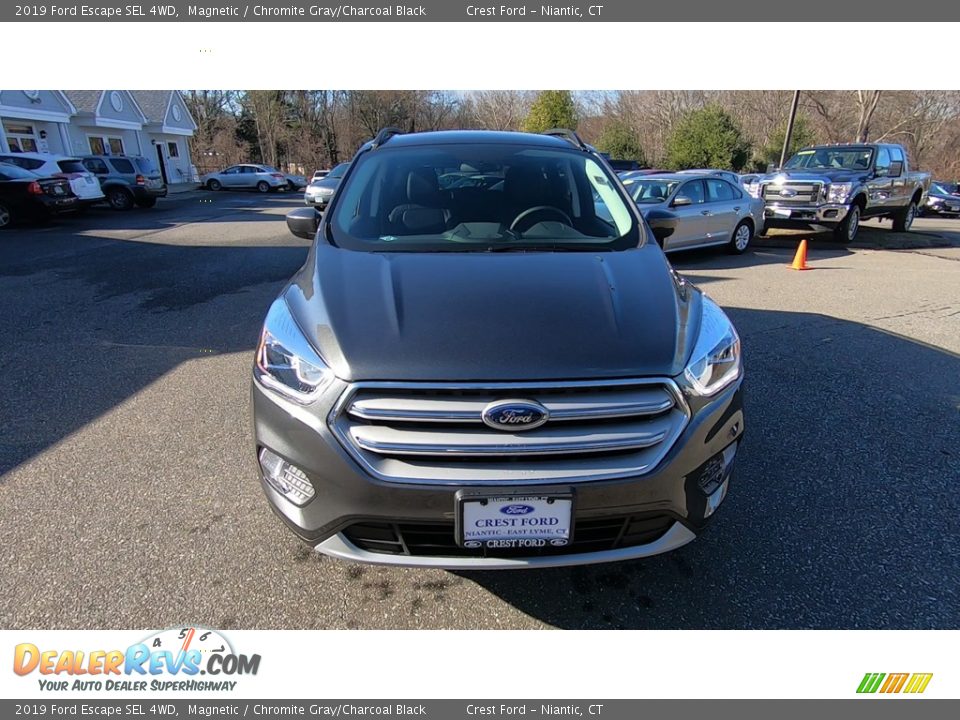 2019 Ford Escape SEL 4WD Magnetic / Chromite Gray/Charcoal Black Photo #2