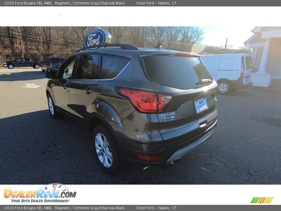 2019 Ford Escape SEL 4WD Magnetic / Chromite Gray/Charcoal Black Photo #5