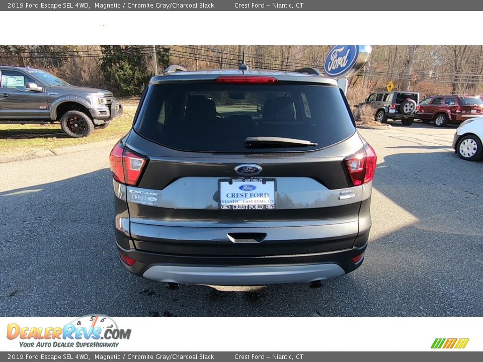 2019 Ford Escape SEL 4WD Magnetic / Chromite Gray/Charcoal Black Photo #6