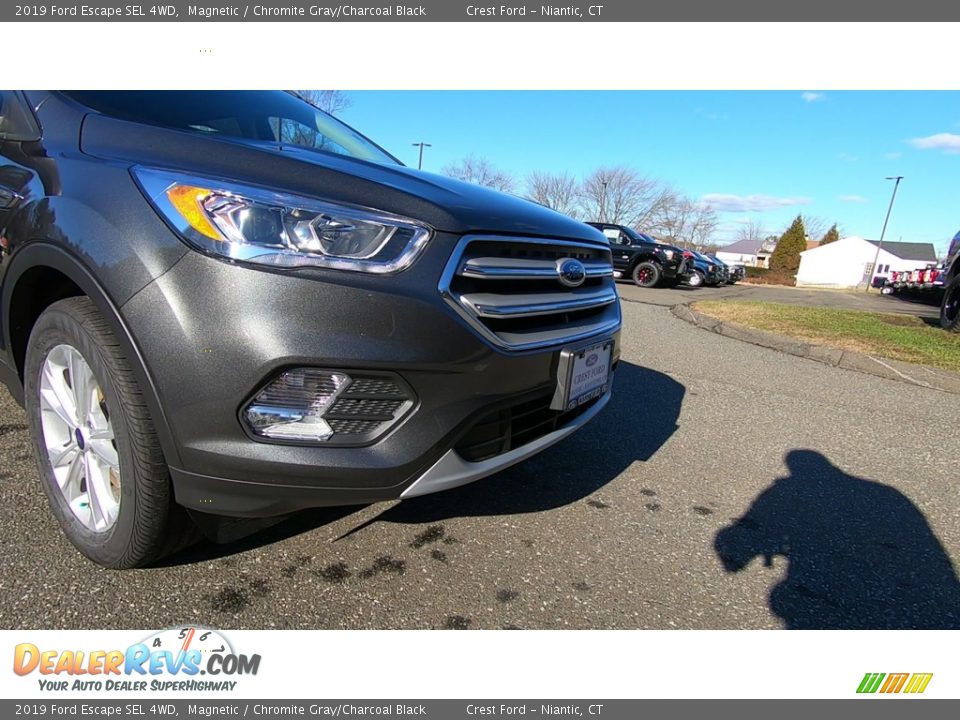 2019 Ford Escape SEL 4WD Magnetic / Chromite Gray/Charcoal Black Photo #27