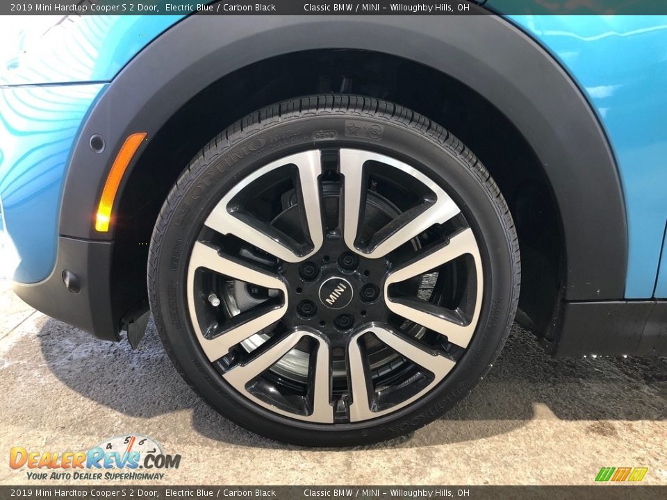 2019 Mini Hardtop Cooper S 2 Door Electric Blue / Carbon Black Photo #9