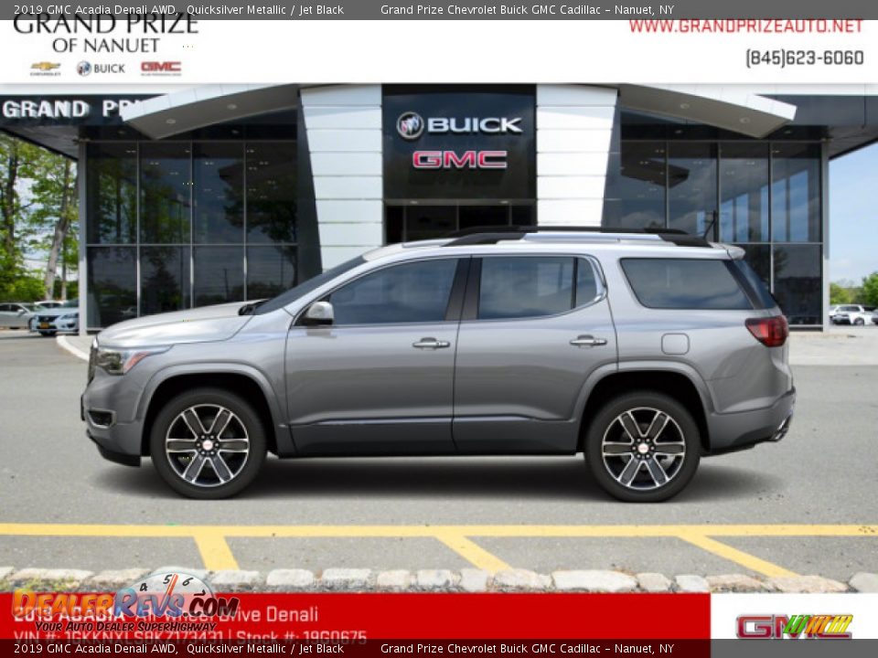2019 GMC Acadia Denali AWD Quicksilver Metallic / Jet Black Photo #2
