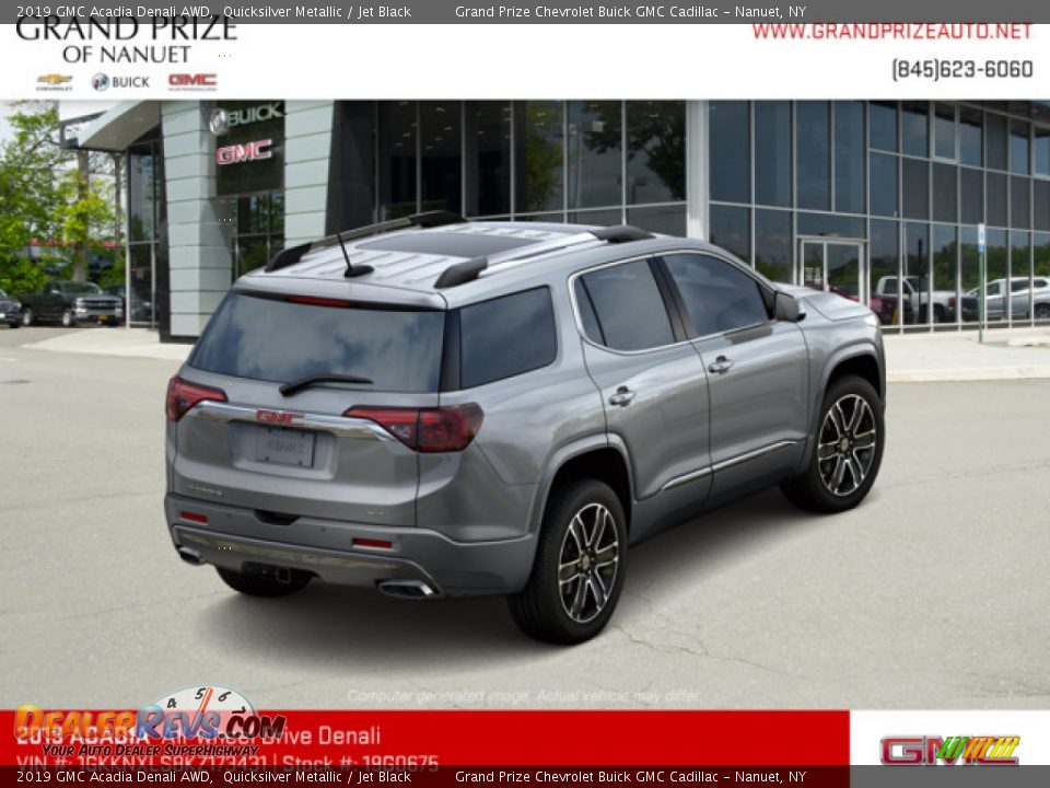 2019 GMC Acadia Denali AWD Quicksilver Metallic / Jet Black Photo #3