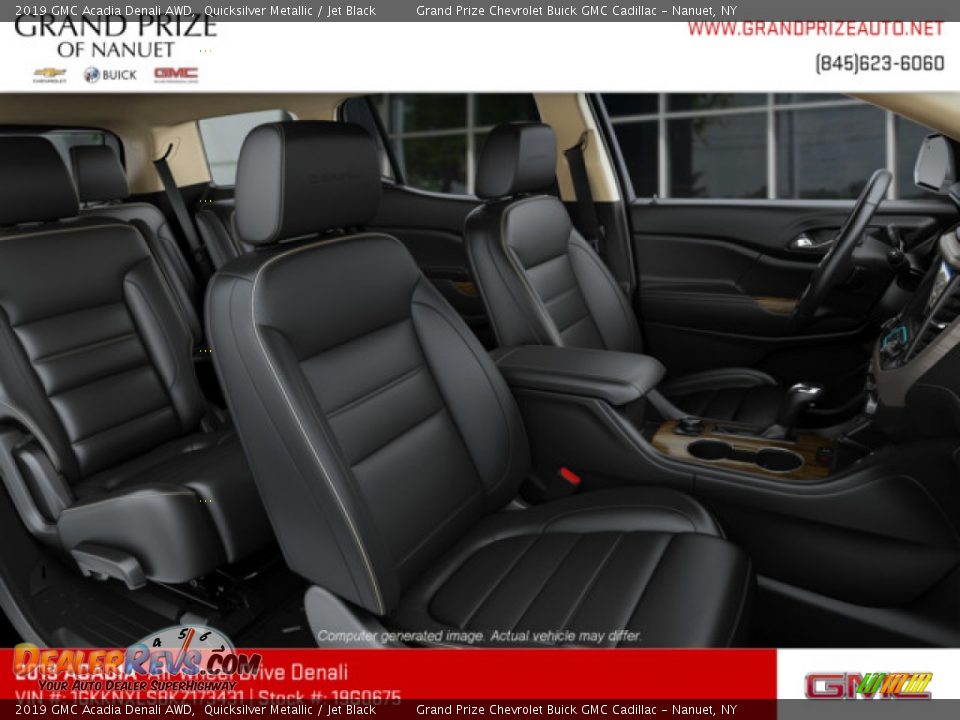 2019 GMC Acadia Denali AWD Quicksilver Metallic / Jet Black Photo #5