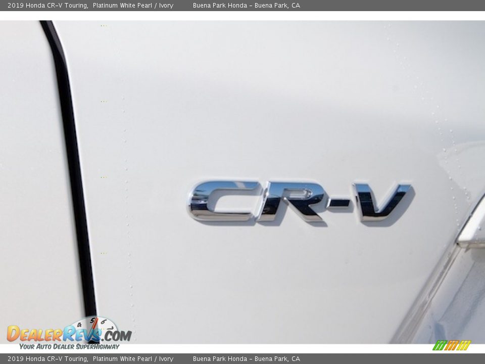 2019 Honda CR-V Touring Platinum White Pearl / Ivory Photo #3