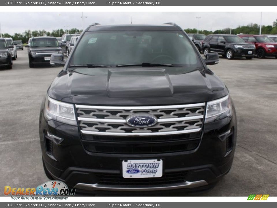 2018 Ford Explorer XLT Shadow Black / Ebony Black Photo #2