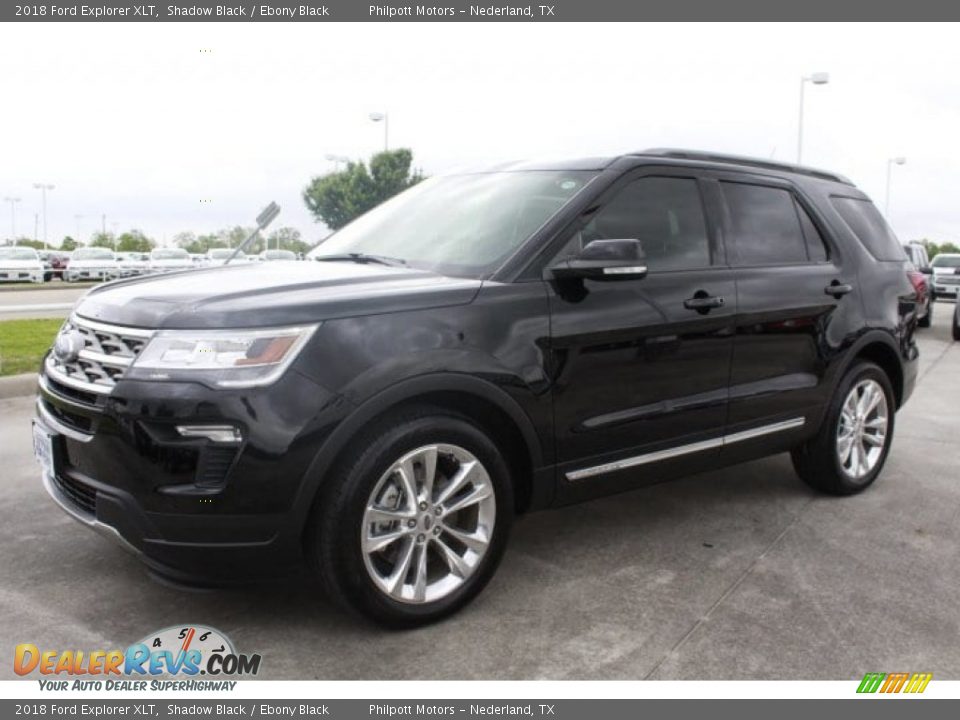 2018 Ford Explorer XLT Shadow Black / Ebony Black Photo #3