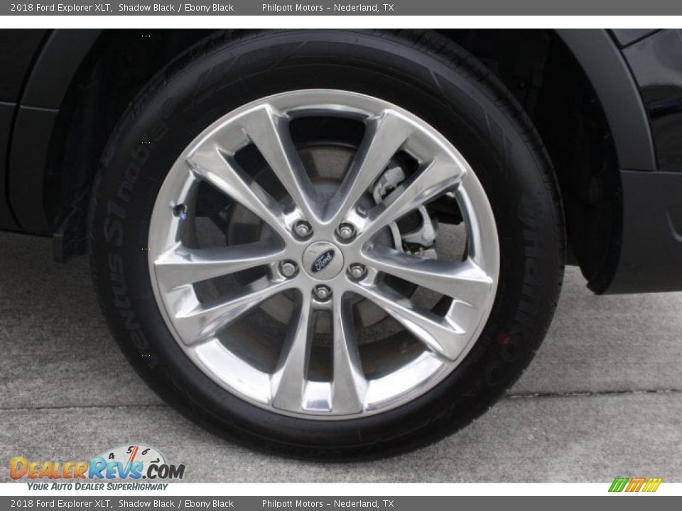 2018 Ford Explorer XLT Shadow Black / Ebony Black Photo #5