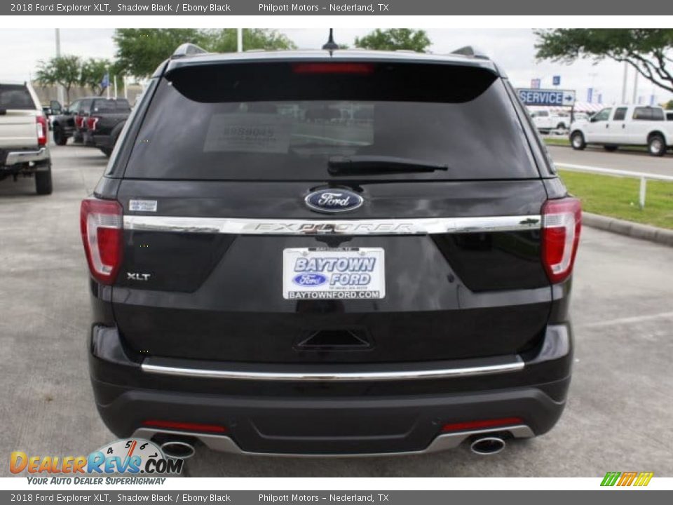 2018 Ford Explorer XLT Shadow Black / Ebony Black Photo #8