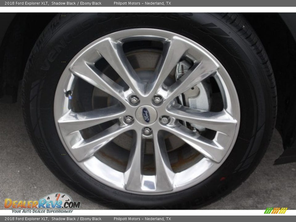 2018 Ford Explorer XLT Shadow Black / Ebony Black Photo #11