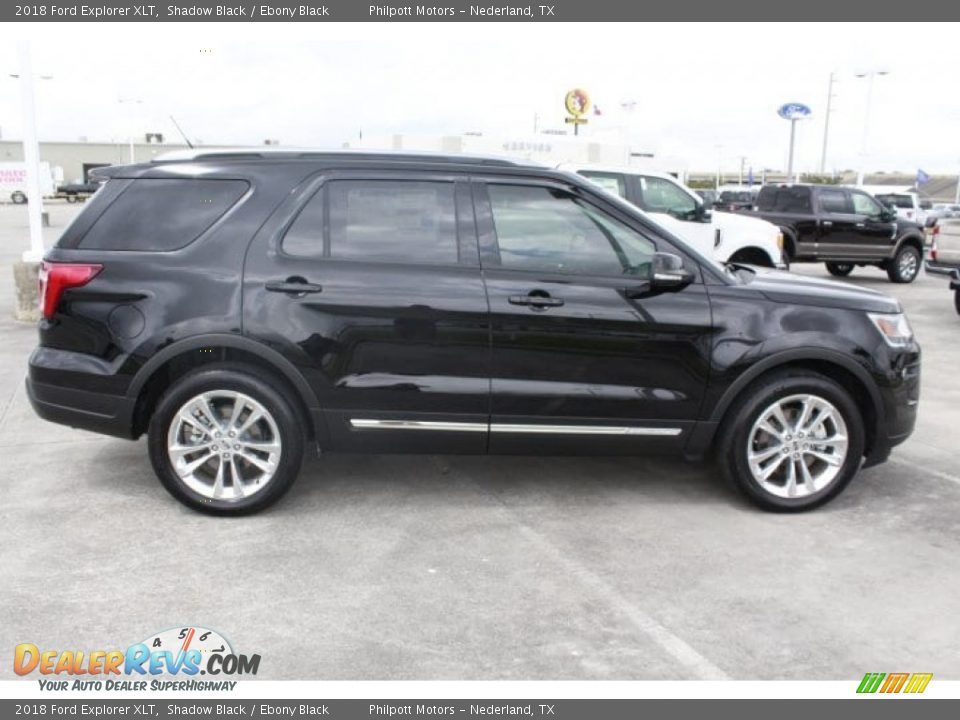 2018 Ford Explorer XLT Shadow Black / Ebony Black Photo #12