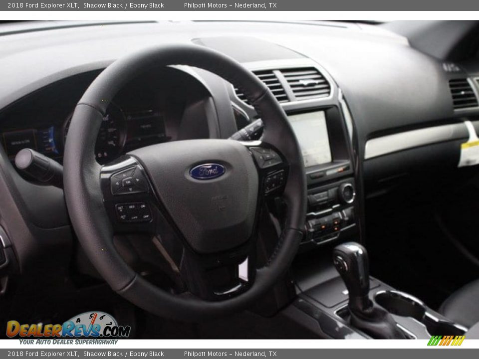 2018 Ford Explorer XLT Shadow Black / Ebony Black Photo #14