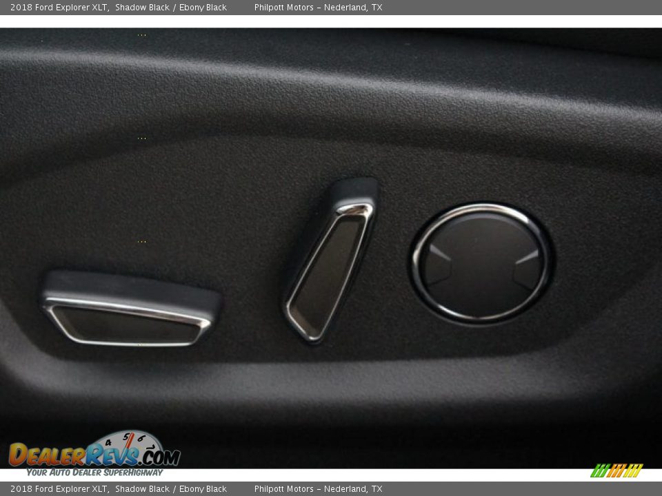 2018 Ford Explorer XLT Shadow Black / Ebony Black Photo #16