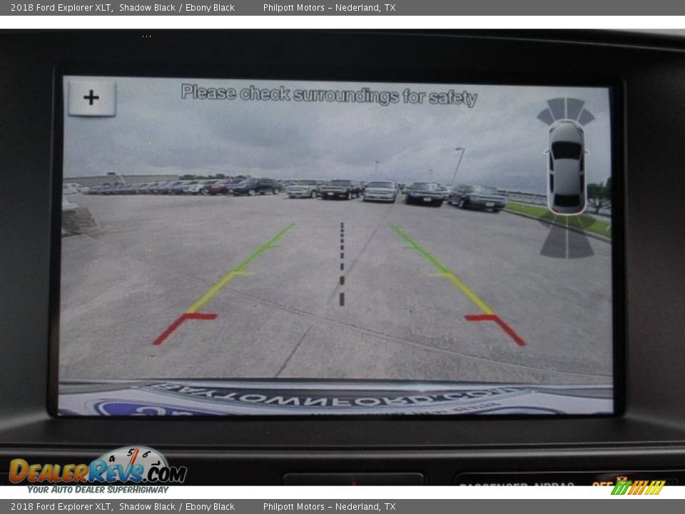 2018 Ford Explorer XLT Shadow Black / Ebony Black Photo #17