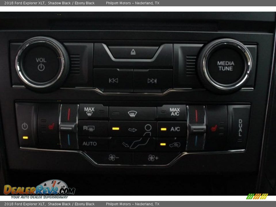 2018 Ford Explorer XLT Shadow Black / Ebony Black Photo #19